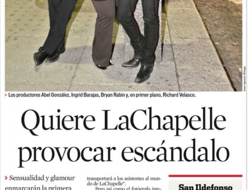 QUIERE LACHAPELLE PROVOCAR ESCÁNDALO